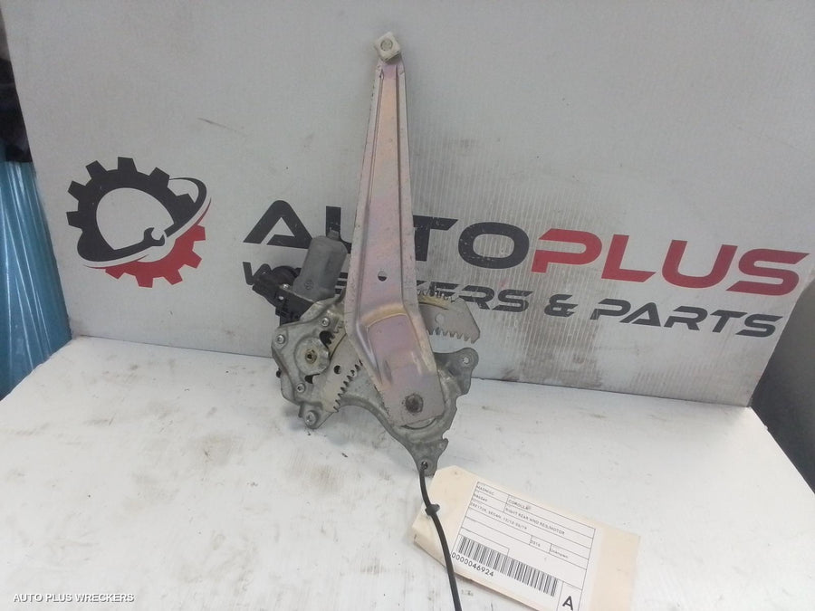 2013-2019 Toyota Corolla Right Rear Wnd Reg Motor