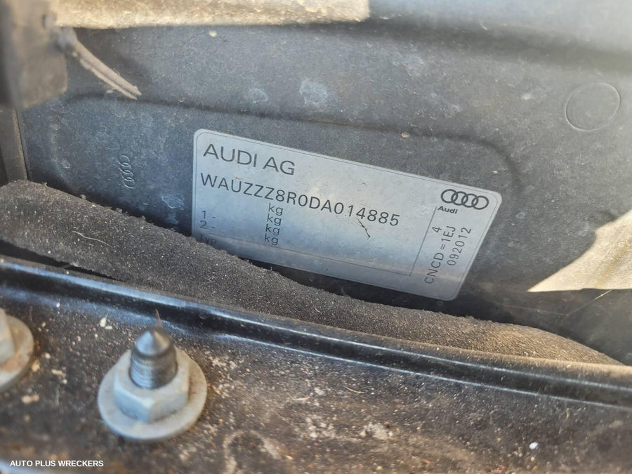 2013 Audi Q5 F Bar Reinforc Brack