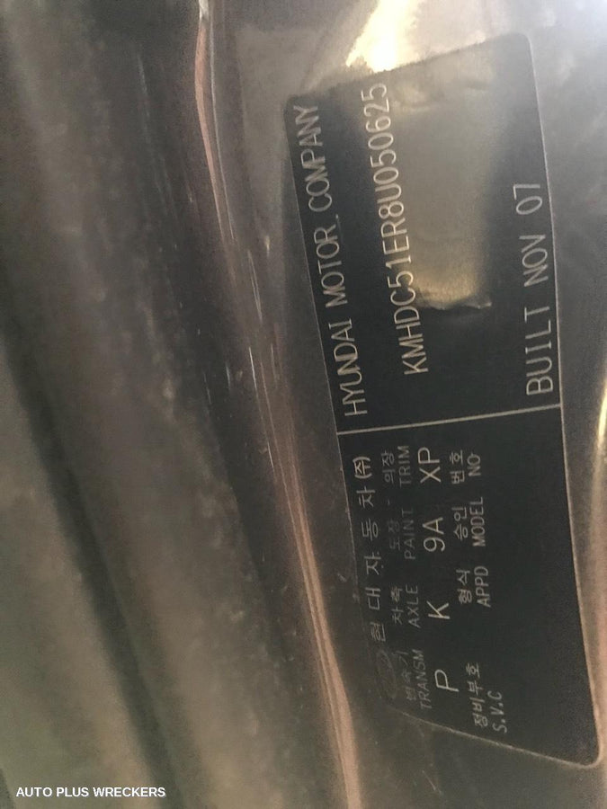 2007 HYUNDAI I30 RIGHT REAR DOOR WINDOW