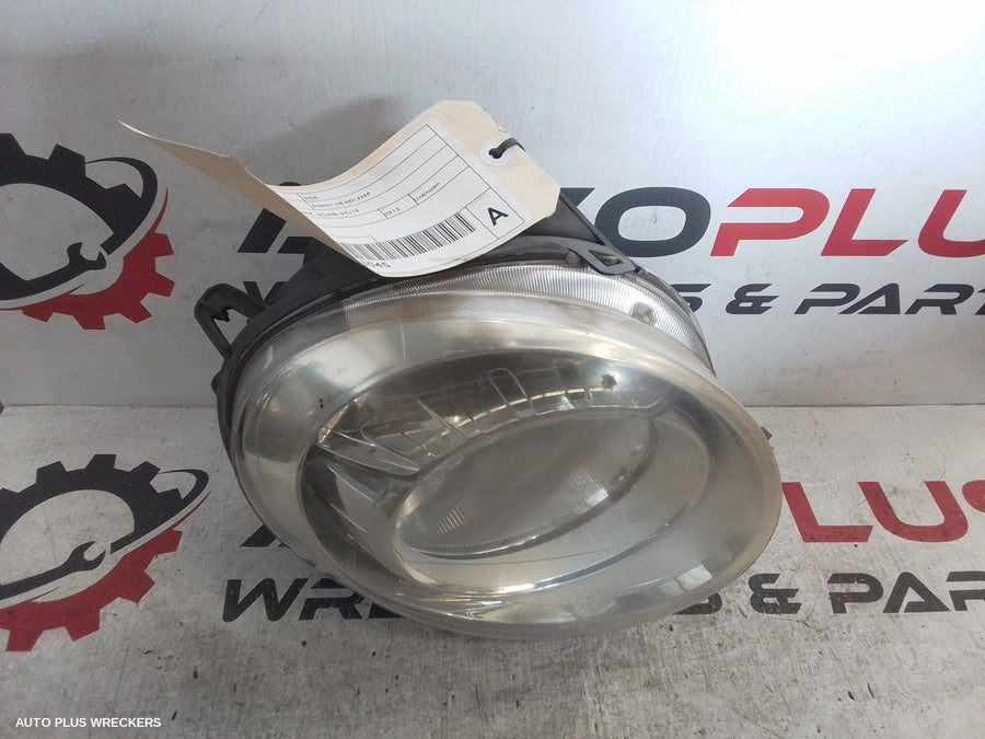 2013 Fiat 500 Right Headlamp