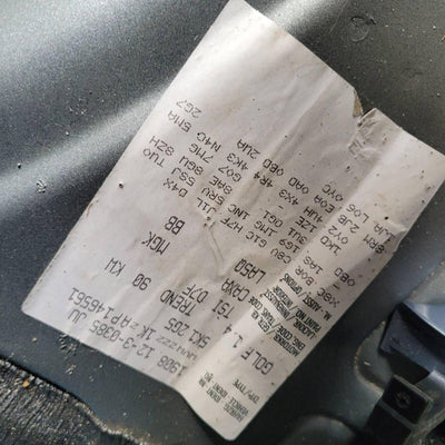 2010 Volkswagen Golf Instrument Cluster