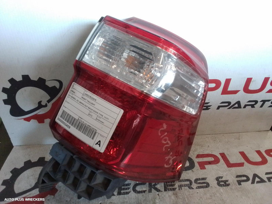 2012 Toyota Landcruiser Right Taillight