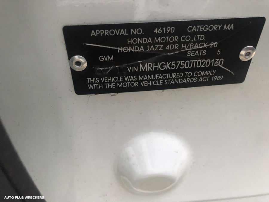 2017 Honda Jazz Abs Pump Modulator