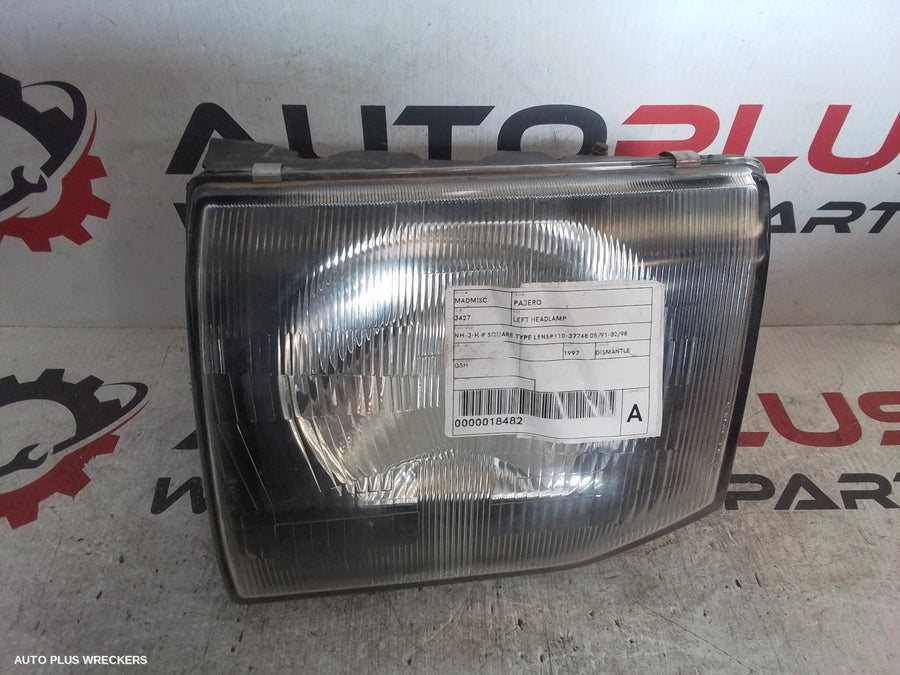 1997 Mitsubishi Pajero Left Headlamp