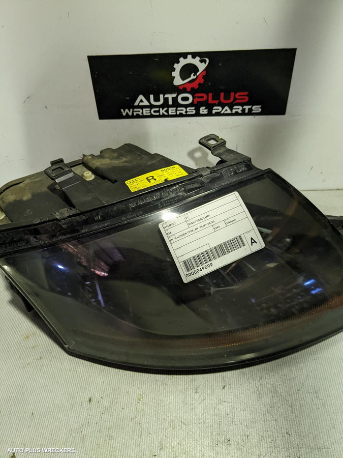 1999 Audi Tt Right Headlamp