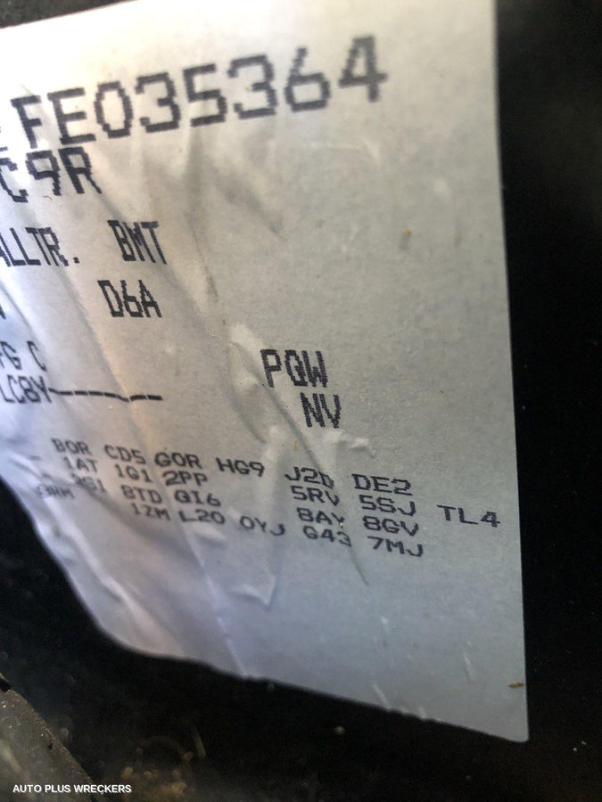 2014 Volkswagen Passat Steering Box Rack