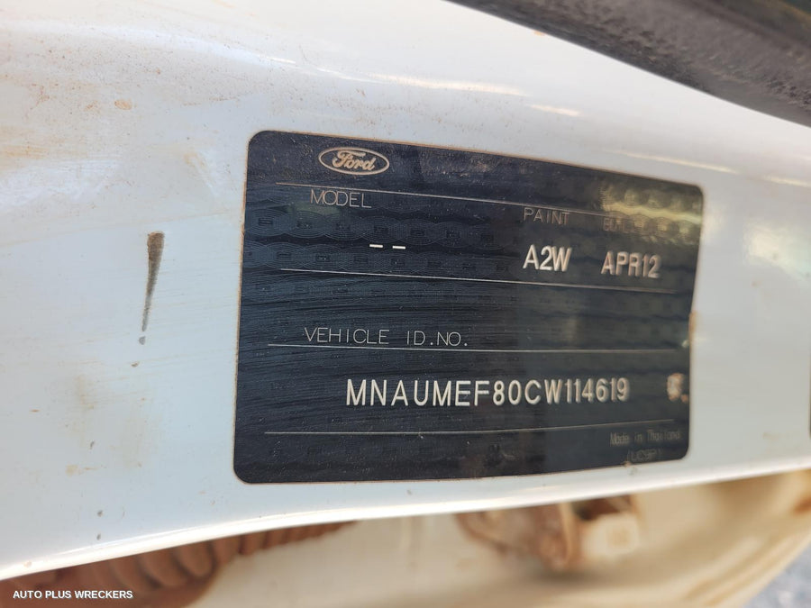 2012 Ford Ranger Right Front Door Window