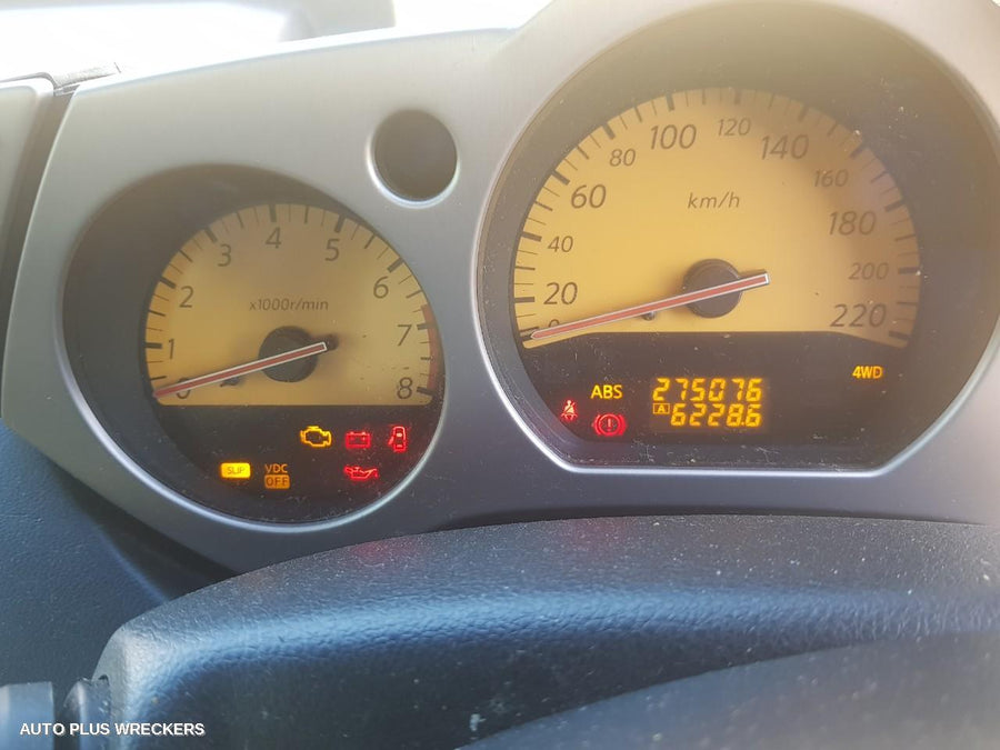 2005 Nissan Murano Left Taillight