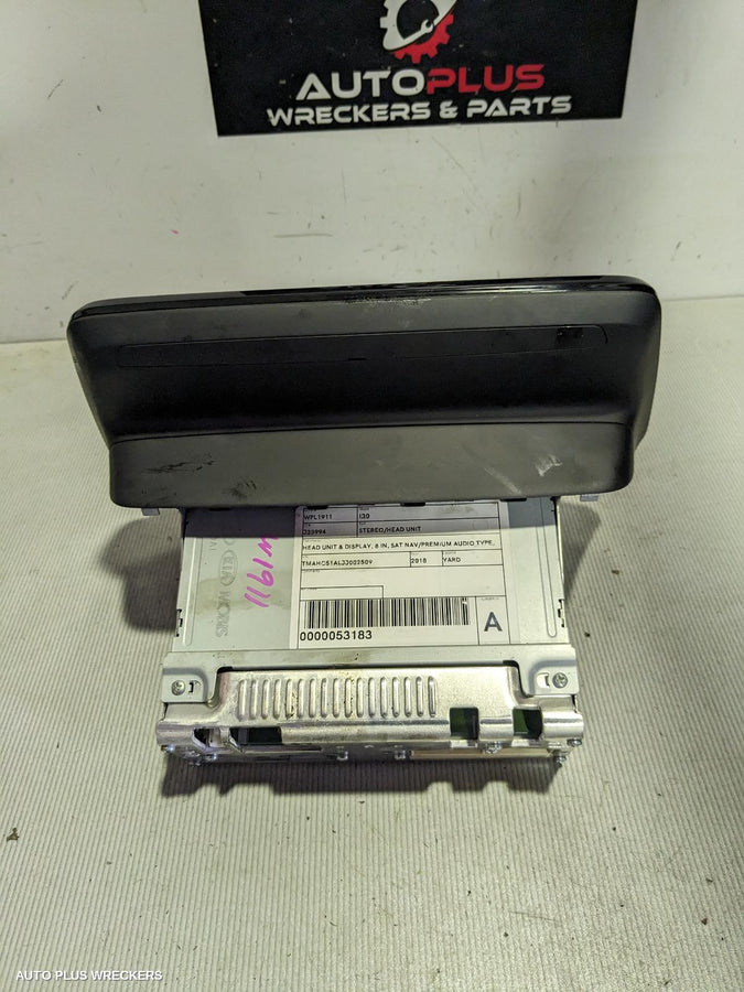 2017-2021 Hyundai I30 Radio Cd Dvd Sat Tv