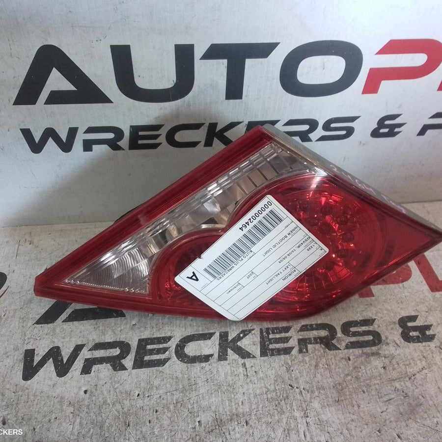 2007 Toyota Aurion Rear Garnish