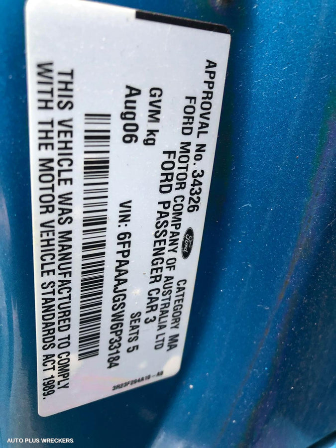 2006 Ford Falcon Fuel Pump