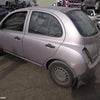 2010 Nissan Micra Rear Axle Beam  Fwd