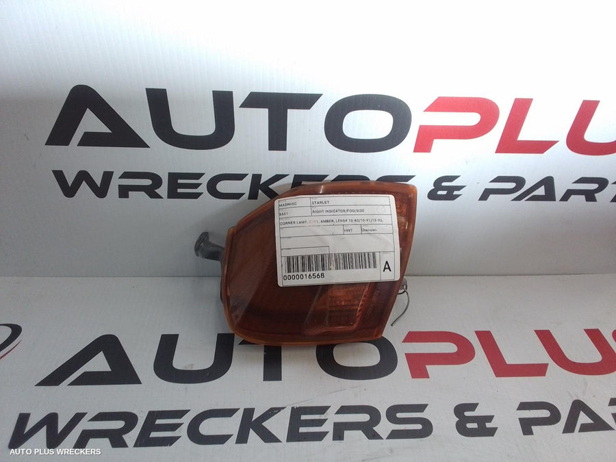 1997 Toyota Starlet Right Indicator Fog Side