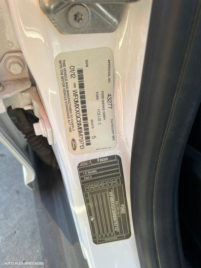 2012 Ford Focus Right Front Lower Control Arm