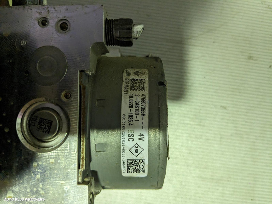 2016-2020 Renault Megane Abs Pump Modulator