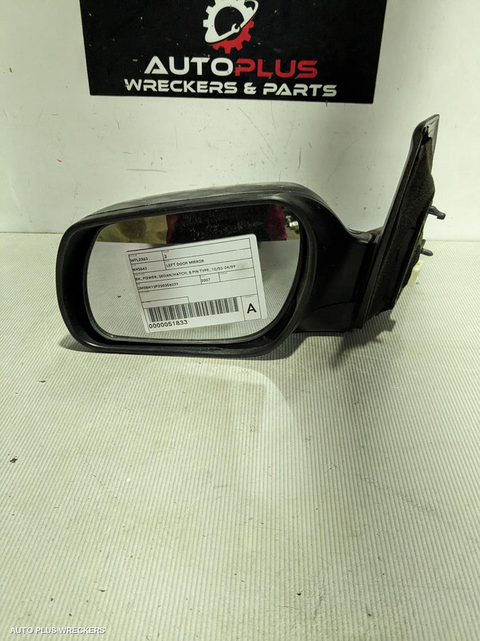 2003-2009 Mazda 3 Left Door Mirror