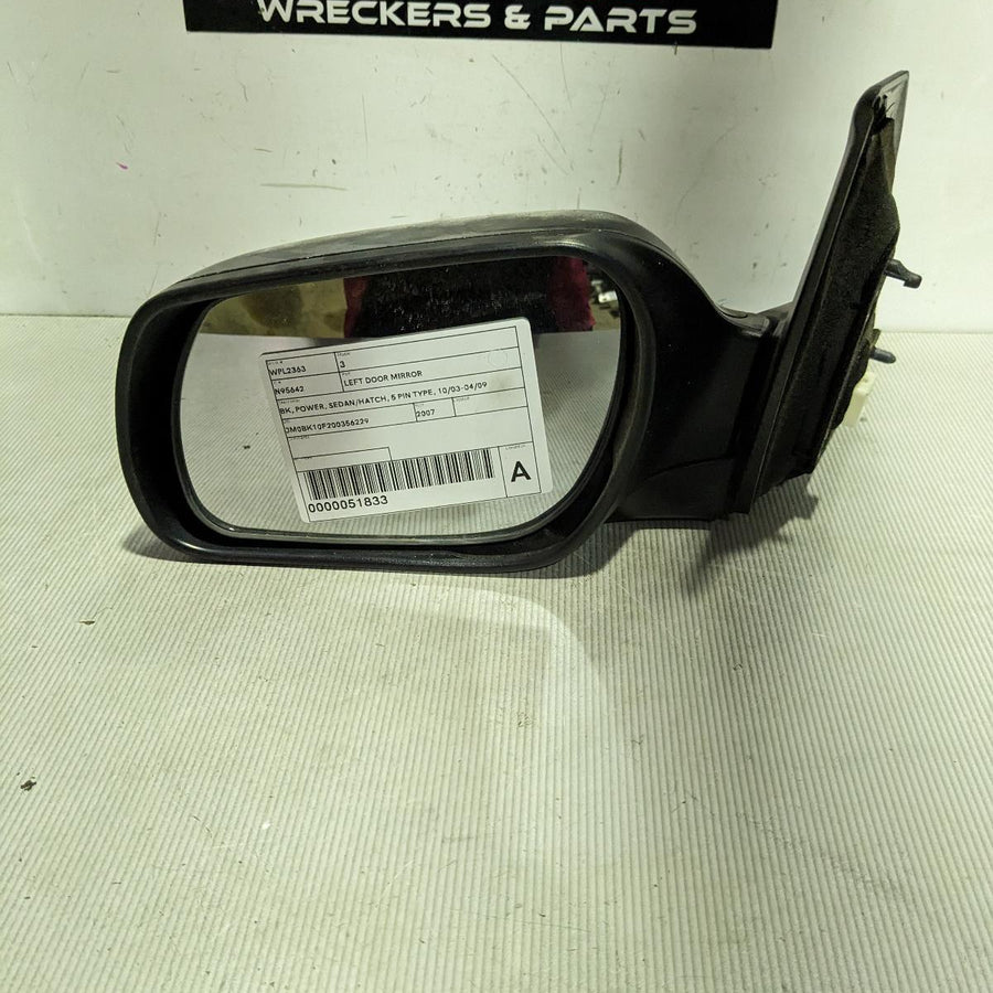 2003-2009 Mazda 3 Left Door Mirror