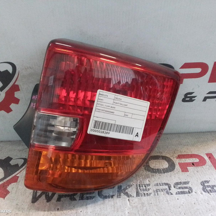 1999-2002 Toyota Celica Right Taillight