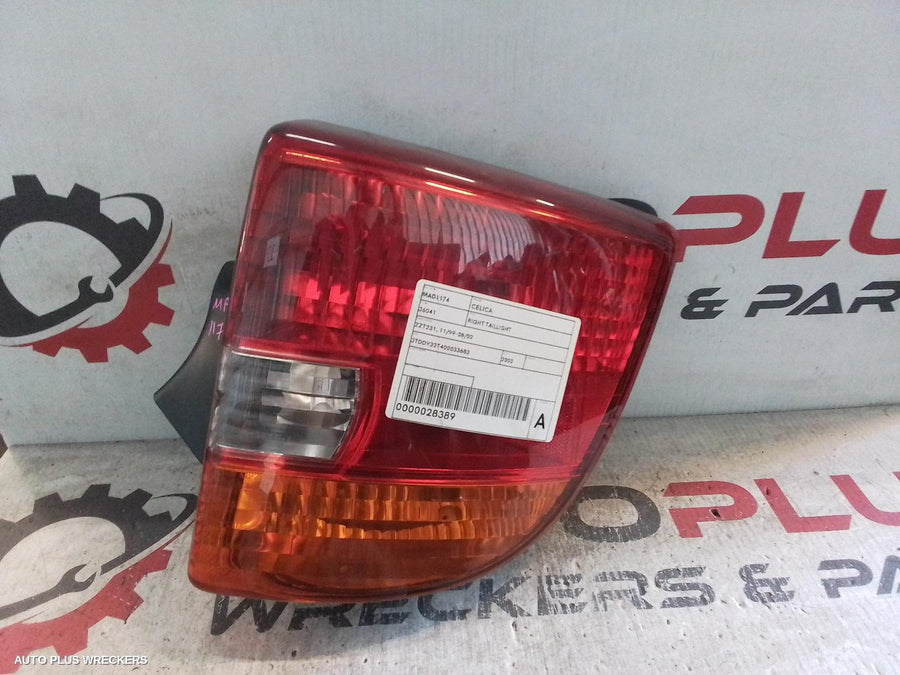 2000 Toyota Celica Right Taillight
