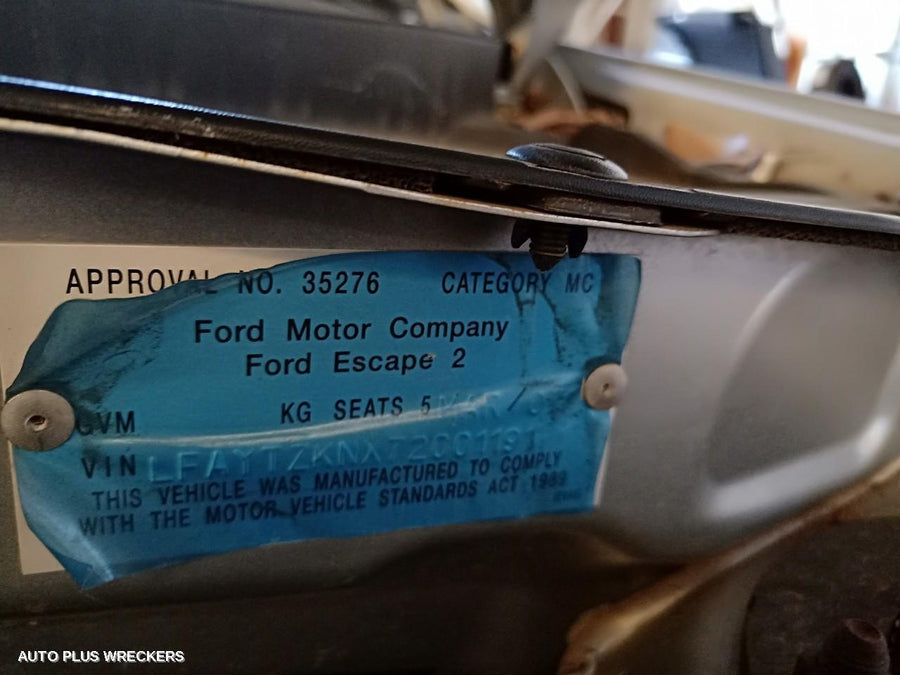 2006-2012 Ford Escape Door Boot Gate Lock