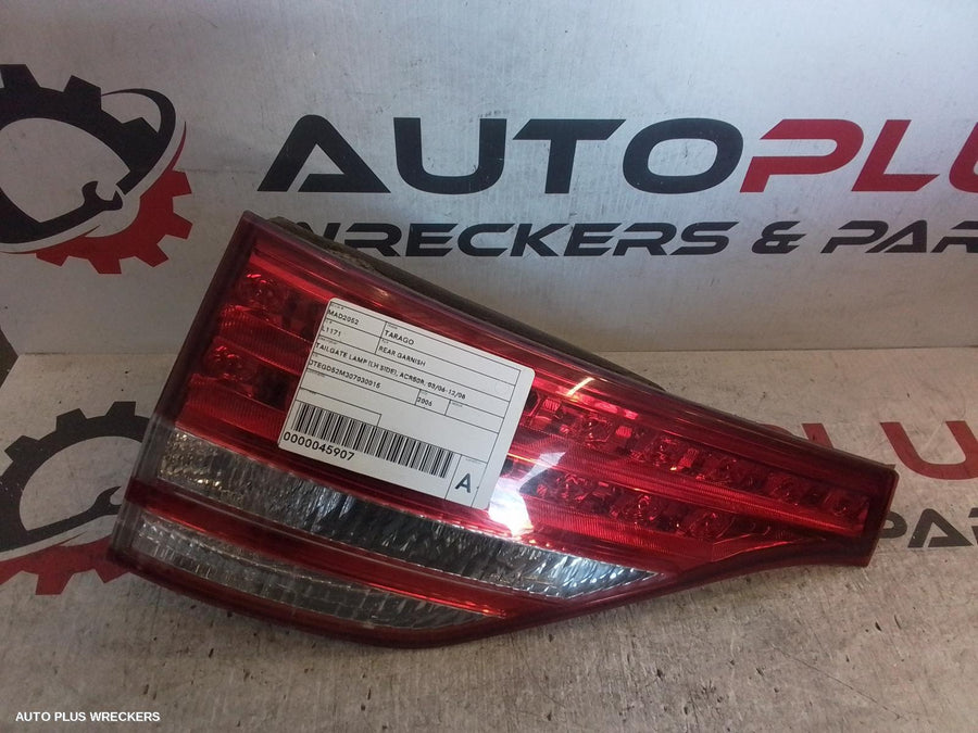 2006 Toyota Tarago Rear Garnish