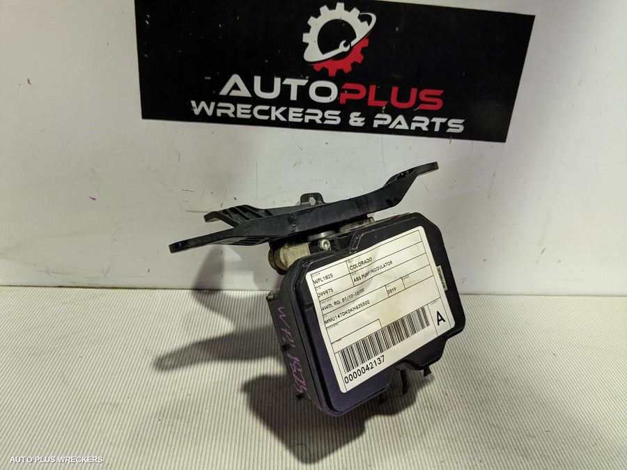 2019 Holden Colorado Abs Pump Modulator