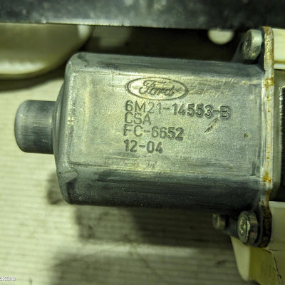 2018 Nissan Xtrail Right Rear Wnd Reg Motor