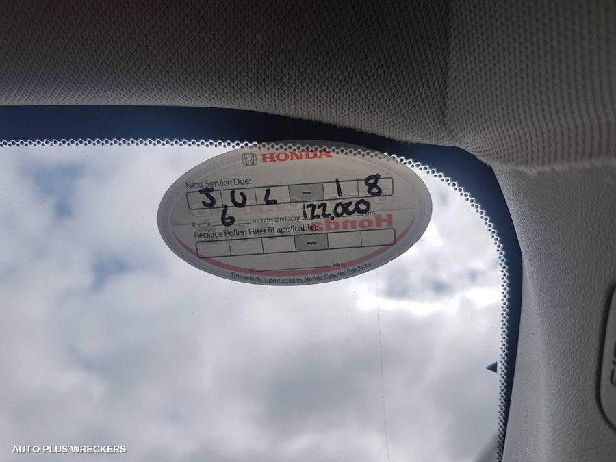 2013 Honda Crv Left Rear Door Window