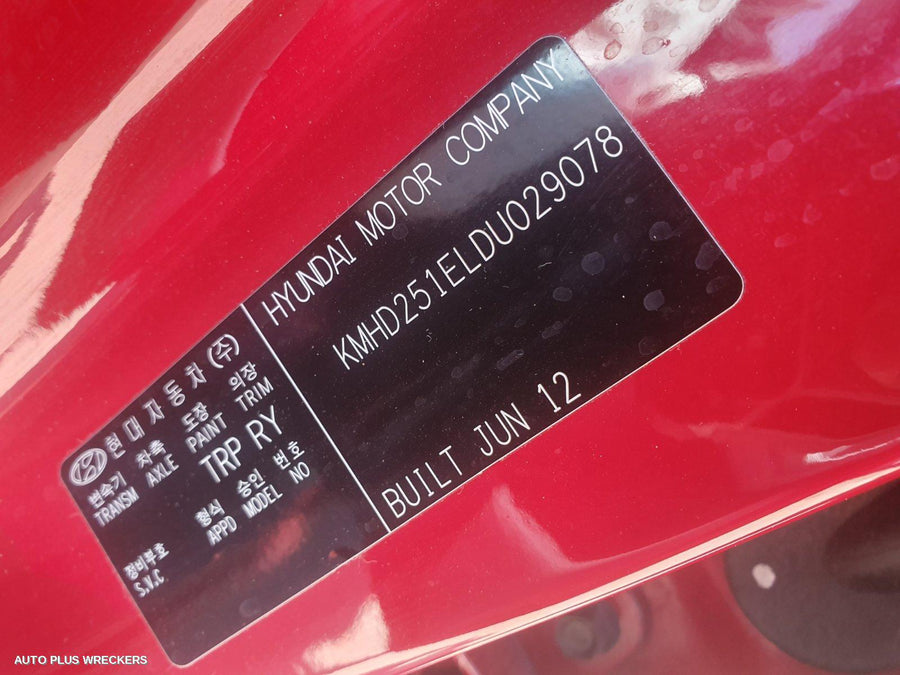 2012 Hyundai I30 Heater Ac Controls