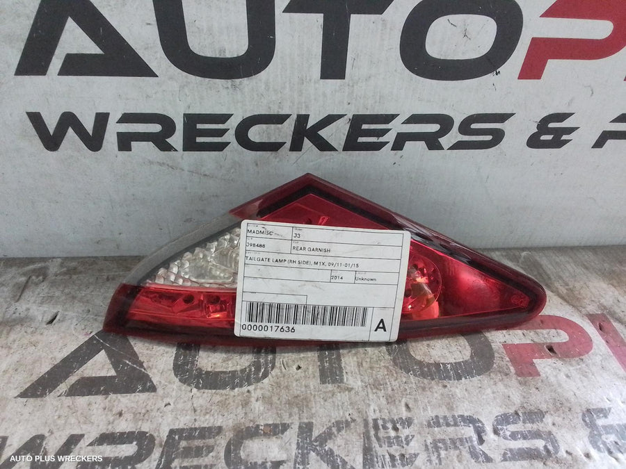 2014 Chery J3 Rear Garnish