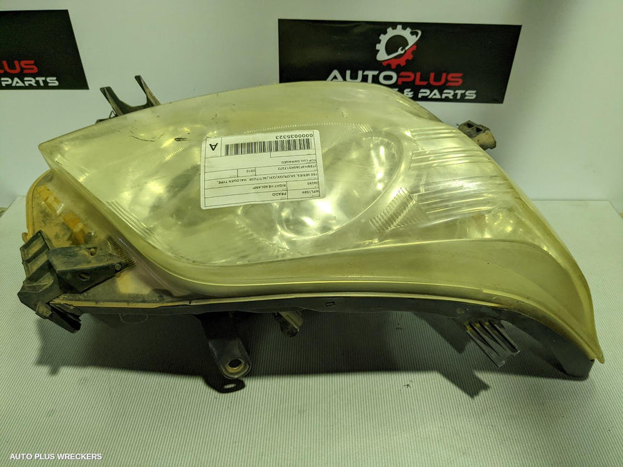 2010 TOYOTA PRADO RIGHT HEADLAMP