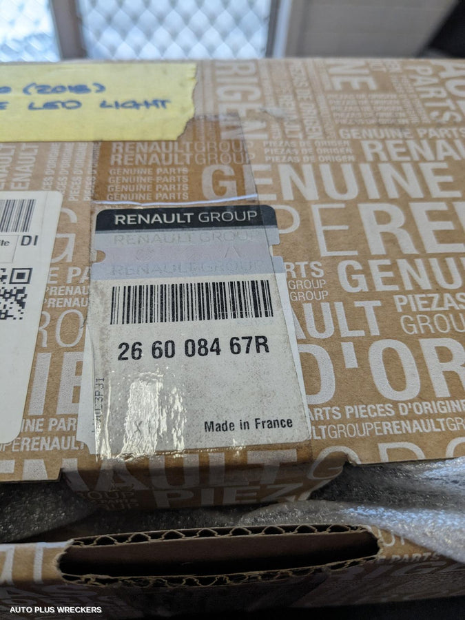 2018 Renault Clio Right Indicator Fog Side