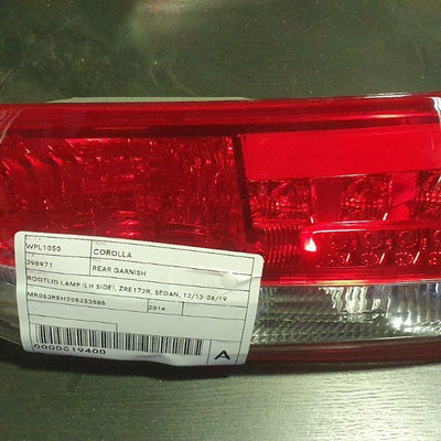 2013-2019 Toyota Corolla Rear Garnish