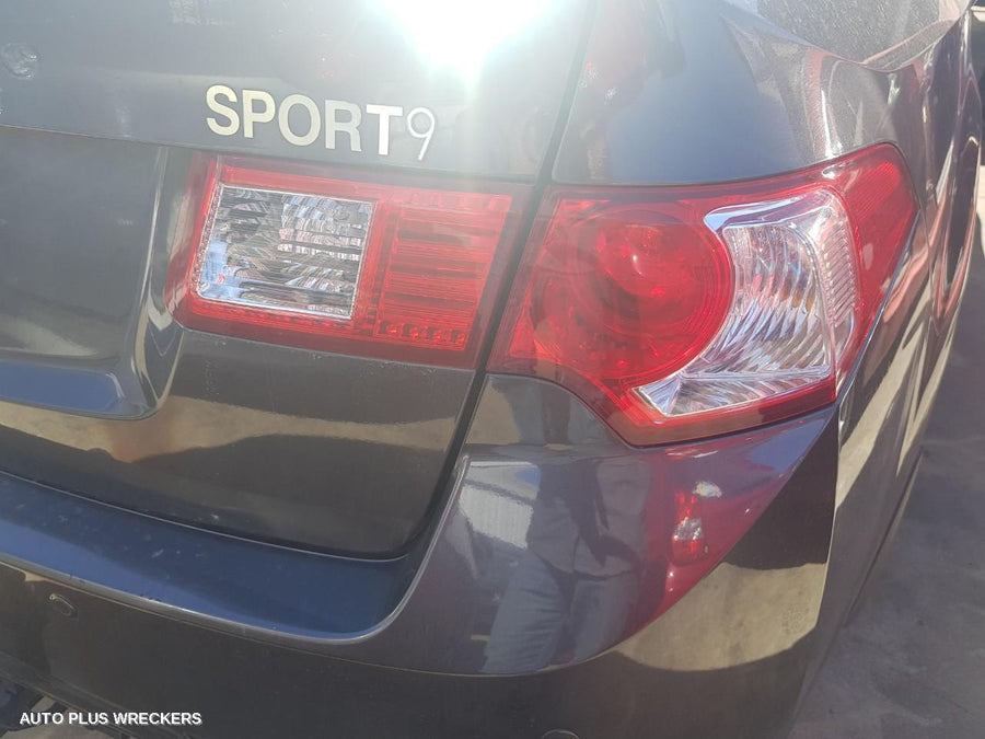 2009 Honda Accord Left Rear Door Window