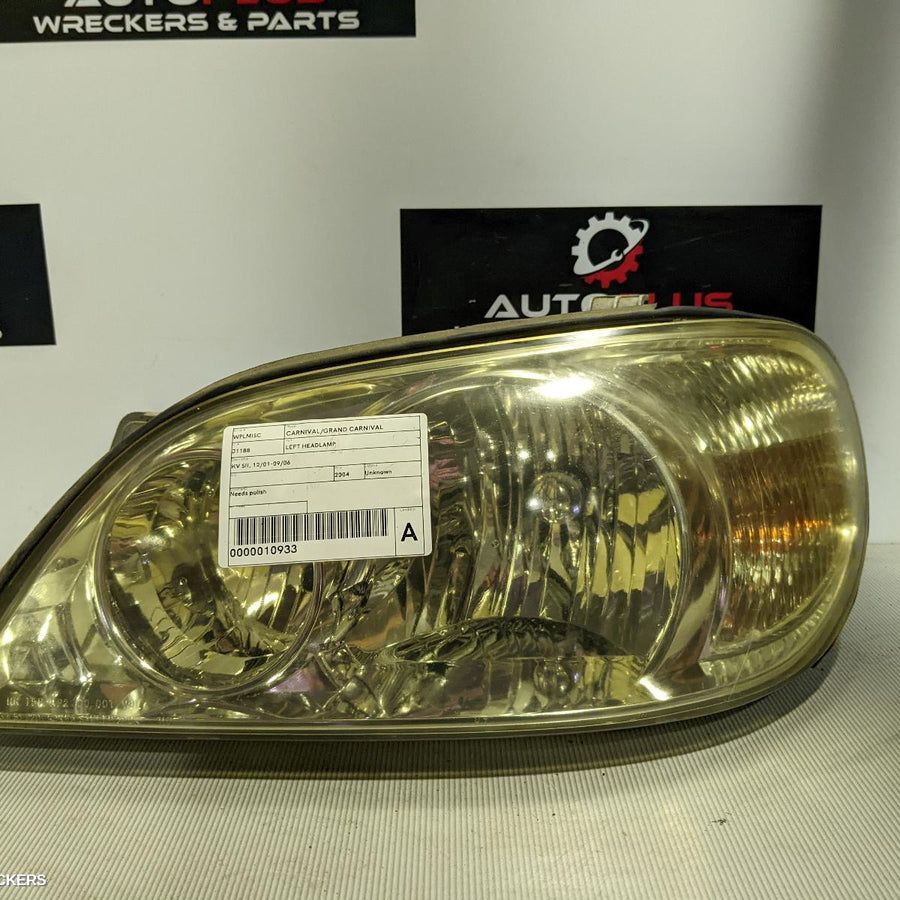 2004 Kia Carnival/grand Carnival Left Headlamp