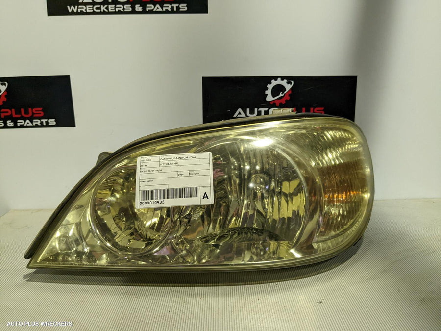 2004 Kia Carnival/grand Carnival Left Headlamp