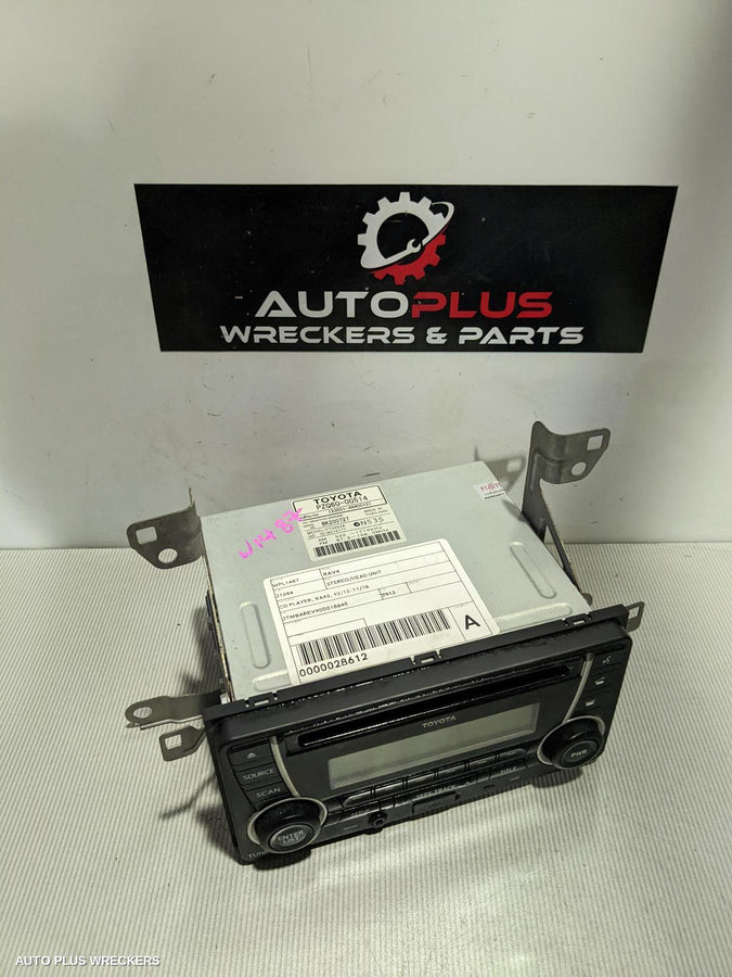 2013 Toyota Rav4 Radio Cd Dvd Sat Tv