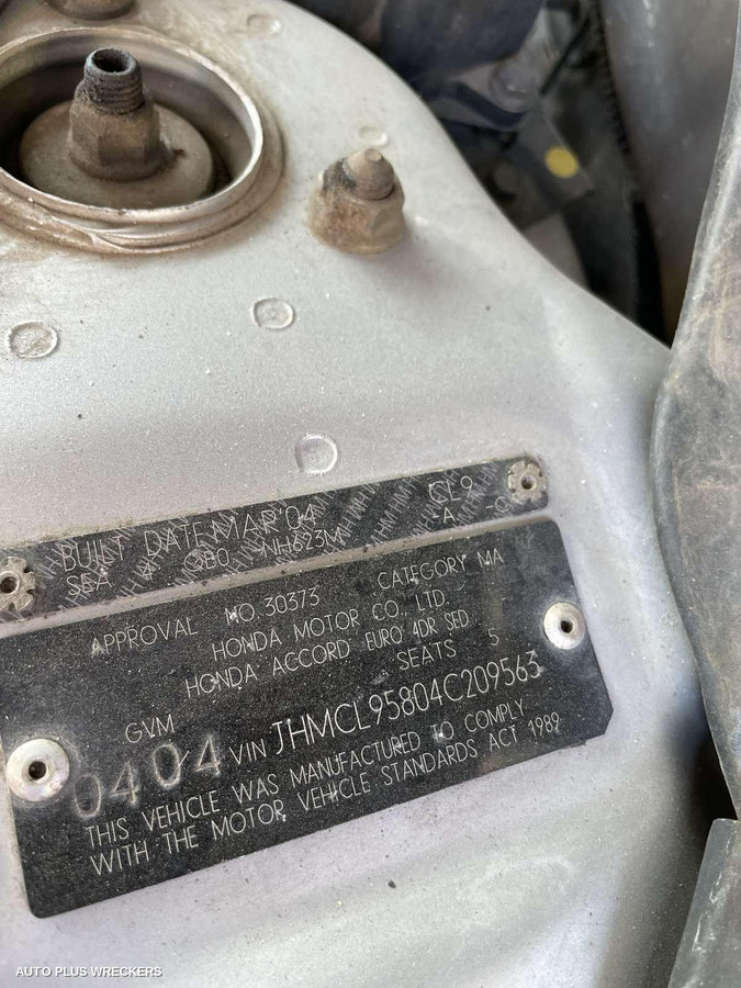 2004 Honda Accord Abs Pump Modulator