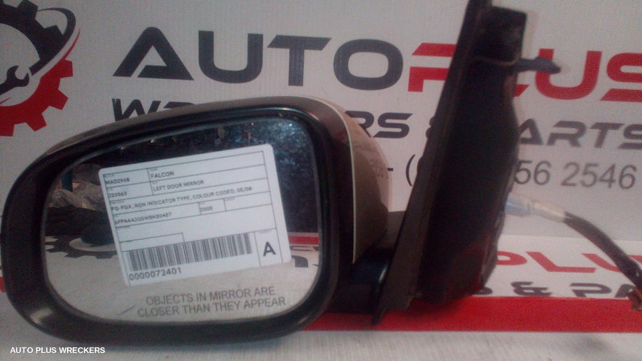 2008-2016 Ford Falcon Left Door Mirror