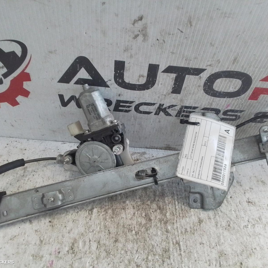2011-2016 Kia Rio Left Rear Wnd Reg Motor