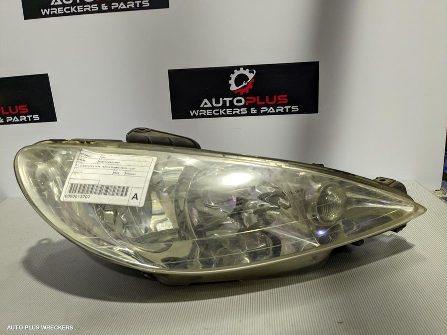 2004 Peugeot 206 Right Headlamp