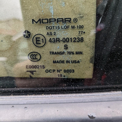 2020 JEEP CHEROKEE LEFT TAILLIGHT