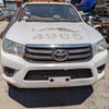 2017 TOYOTA HILUX RIGHT REAR 1 4 DOOR GLASS