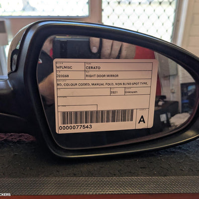 2018-2024 Kia Cerato Right Door Mirror