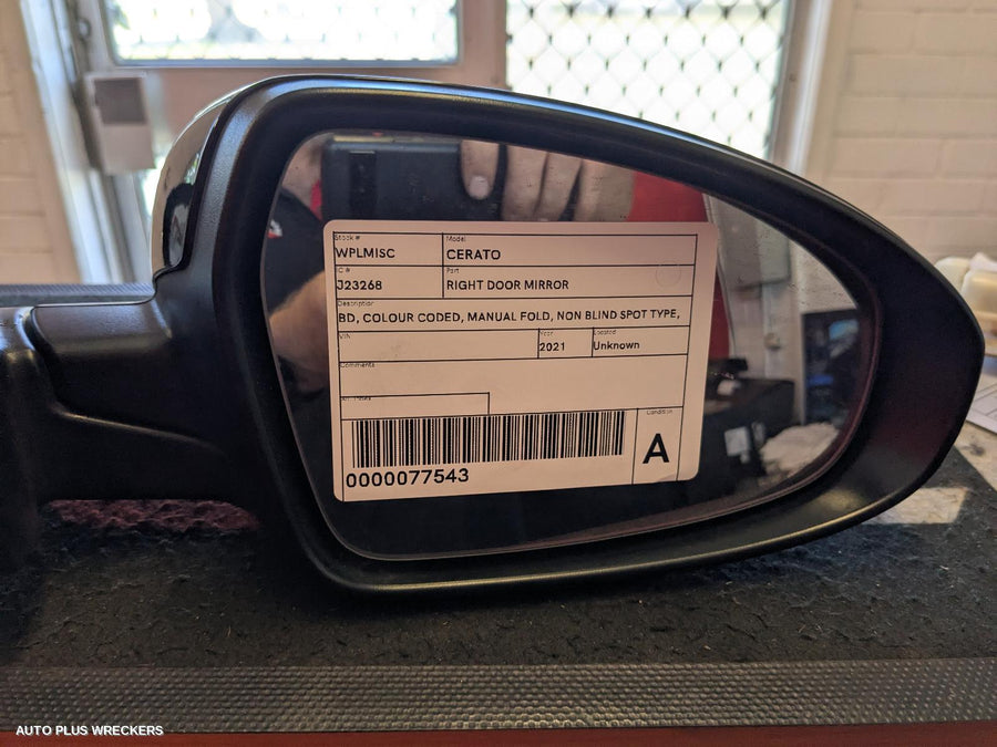 2018-2024 Kia Cerato Right Door Mirror