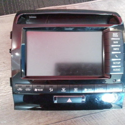 2015 Toyota Landcruiser Radio Cd Dvd Sat Tv