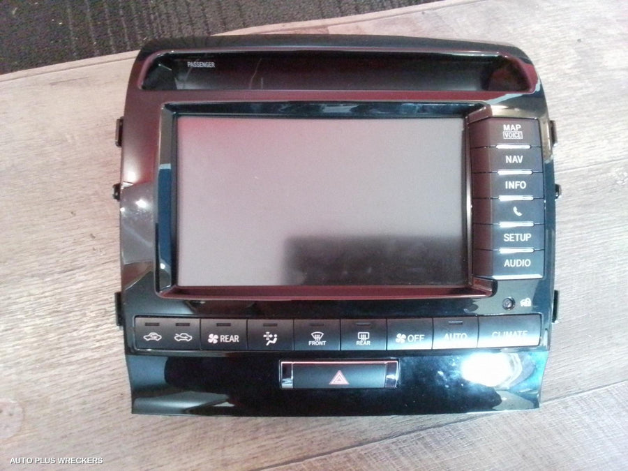 2015 Toyota Landcruiser Radio Cd Dvd Sat Tv