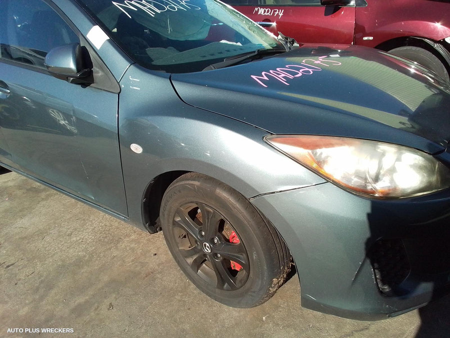 2013 Mazda 3 Right Rear Wnd Reg Motor