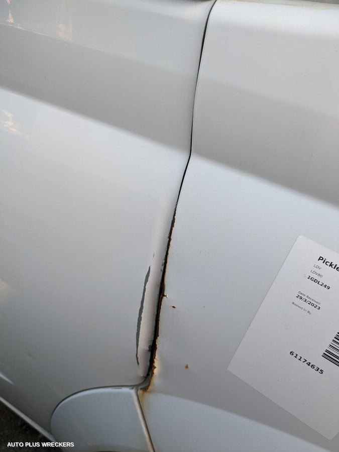 2016 Ldv V80 Left Taillight