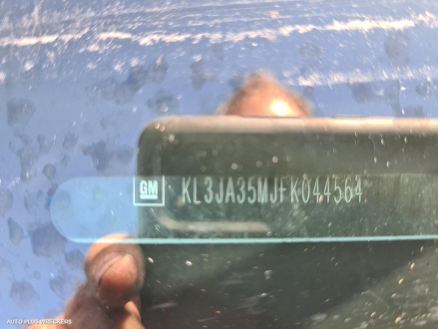 2015 Holden Cruze Door Boot Gate Lock